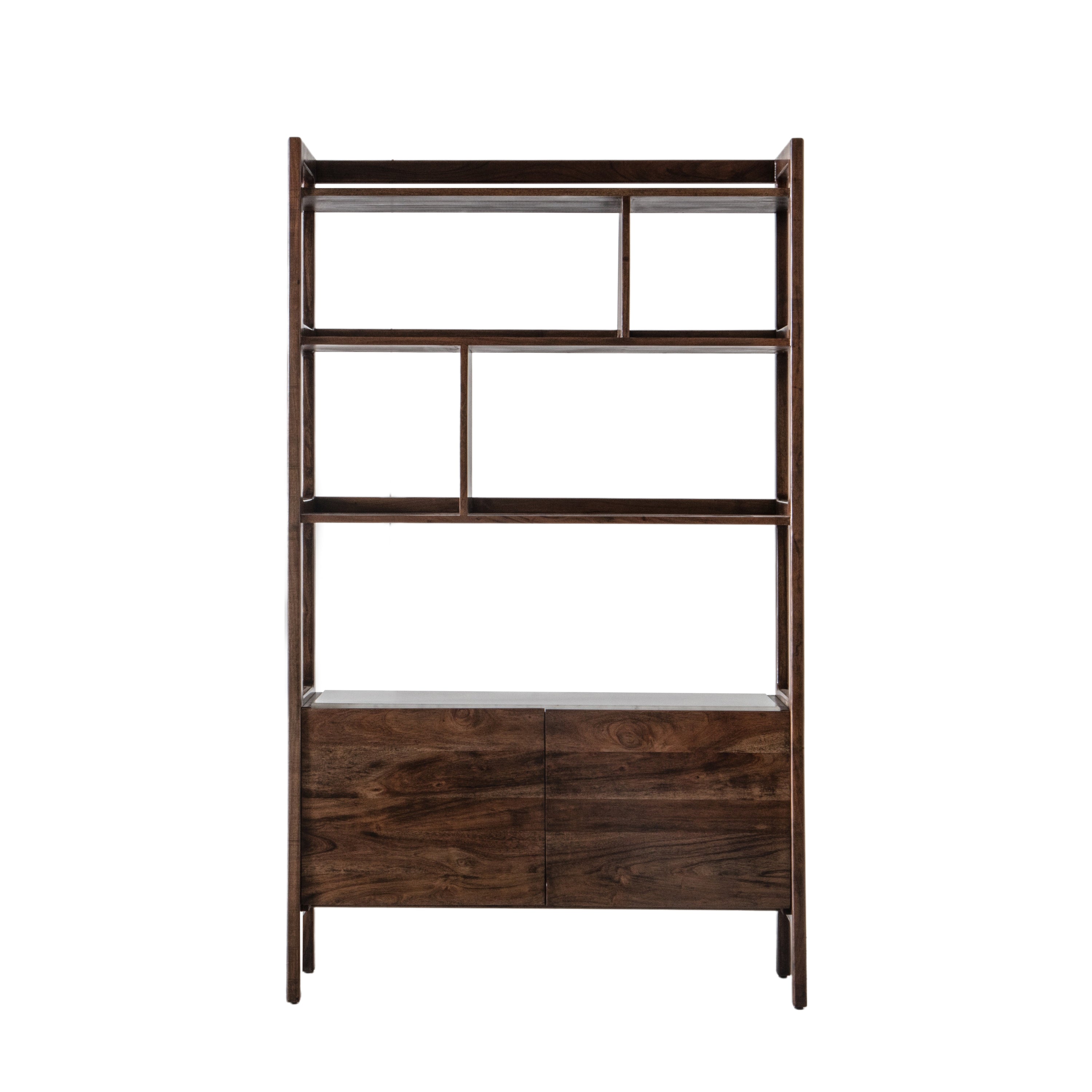 Barcino Brown Acacia Wood Display Unit